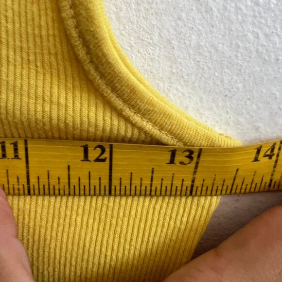 Abercrombie & Fitch Y2K Ribbed‎ Long Line Stretchy Tank Top Layering Preppy - Picture 6 of 6